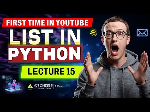 Python Comeback Series – Lecture 15 | list in Python(part 2)🔥 | Beginners