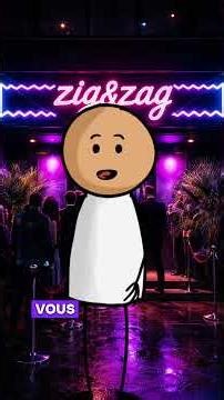 zig&zag les problèmes en boîte de nuit ! #zigzag #drôle #rire #newcreator #blague