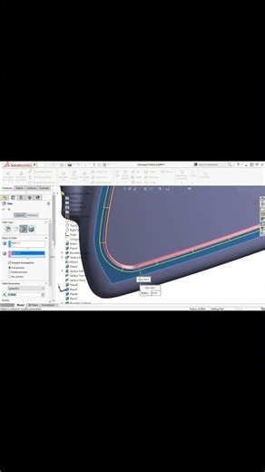 learn how surfacing feature work ! #shorts #automobile #solidworks olidworks #3d #3dprinting