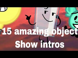 15 amazing object show intros