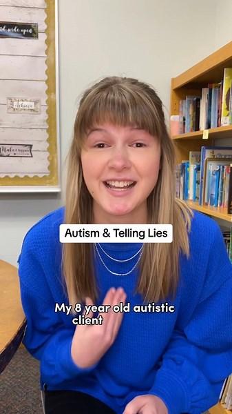 It’s often said that people on the autism spectrum are honest… 😬 #autism #autistic #therapy