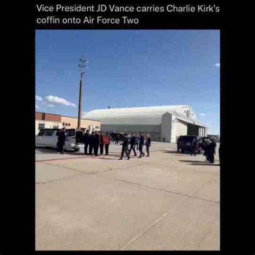 JD Vance Carried Charlie Kirk's Coffin
