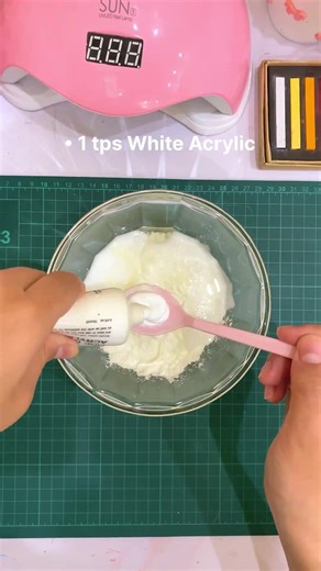 How to Make Cold Porcelain Clay | No-Bake✨ #clay #coldporcelain #recipe #clayartist #homemadeclay