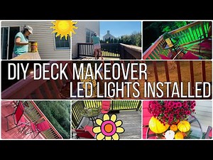 Outdoor Deck Makeover Ideas | Quick Deck Lighting Tips | Deck Painting | Install Deck Lights |