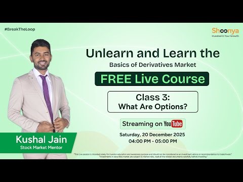 Class 3: What are Options? | Free Live Course on Derivatives in Stock Market