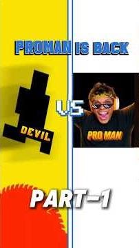 Proman Is Back 😈 Part-1 #mythpat #leveldevil #shorts #mytho #mythplays #gaming