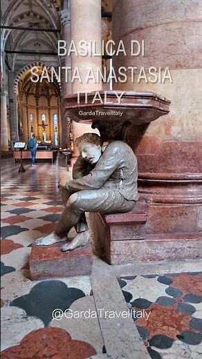 🕯️ The Most Stunning Church in Verona, Italy: Basilica di Santa Anastasia!