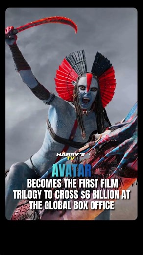 Avatar Becomes the First Film Trilogy to Cross $6 Billion at the Global Box Office #shorts #avatar