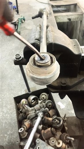 Tension strut bushings replaced #tipsandtricks #tipsandtricks #auto #mechanic | Racheal Hall