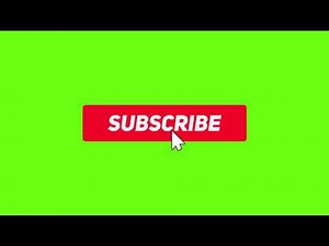 Green screen subscribe button...mouse click with sound