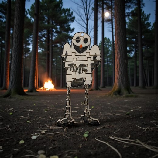 99 Nights in the Forest Inspired Owl Fidget Toy | Articulated 3D Printed Figurine - Etsy