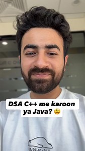 Raghav Garg on Instagram: "Start kar bhai padhai. Sirf roadmap dekhne se kuch nahi hoga . . . #coding #cpp #java #dsa #placement"