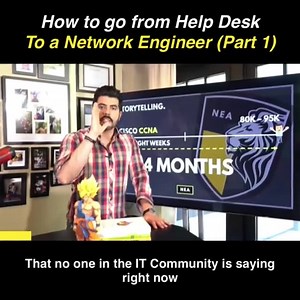 I know that there is a lot of people stuck in their entry level tech job 臘‍♂️ • • You can upgrade your job to a network engineer in just 4 months by developing and mastering high paid skills  | ITAcademyPro | Facebook
