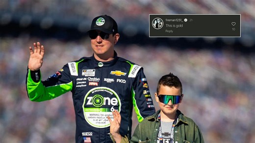 "This is GOLD": NASCAR fans rave over Kyle Busch and Brexton’s creative Morgan & Morgan ad