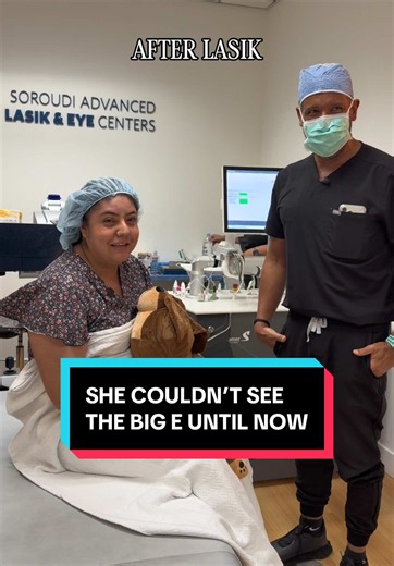 Before LASIK vs. 10 minutes after. The difference says it all. 👓➡️👀 #lasik #visioncorrection #lasiksurgery #eyecare #ophthalmology