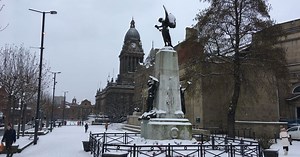 The Met Office says snow is set to hit Leeds today