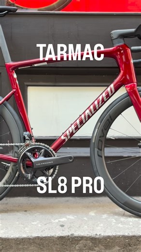 SL8 PRO in a beautiful Gloss Sky Red and Chrome With FULL Ultegra DI2, Roval Rapide Cockpit, Roval Rapide CL III, etc | Jet Cycles | Facebook