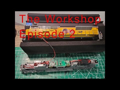 The Workshop Episode 2 - Athearn Genesis SD90MAC Decoder Install