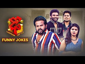 Hyper Aadi, Divya, Jessie, Pradeep | Funny Jokes | Dhee 15 | Championship Battle | ETV