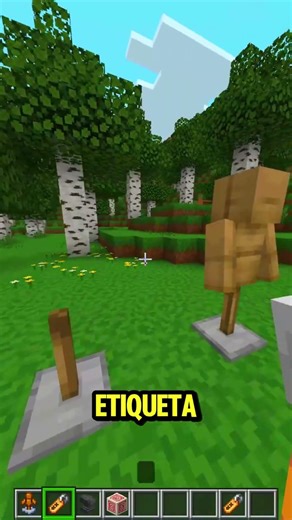 TIRO AL BLANCO en MINECRAFT | | SECRETOS ACTIONS AND STUFF #50