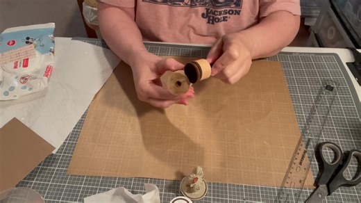 In case you missed these "wooden spool crafts", here is a sped-up version. Longer video with instructions and supply list will be in the comments. #vintagedecor | My Whimsical Day