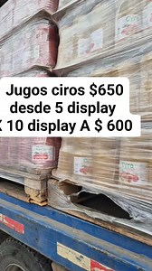 Llegando ciro de 2 litros $650 desde 5 display x 10 display a $600 Gabriela 2536local 18la pintana | Distribuidora La TRINI Limitada