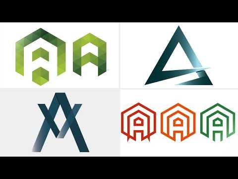 A Logo Design Illustrator | Logo Design Illustrator | Illustrator Tutorial