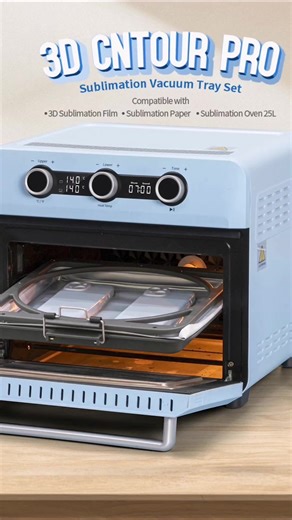 3D Sublimation Vacuum Tray Set for Custom Prints