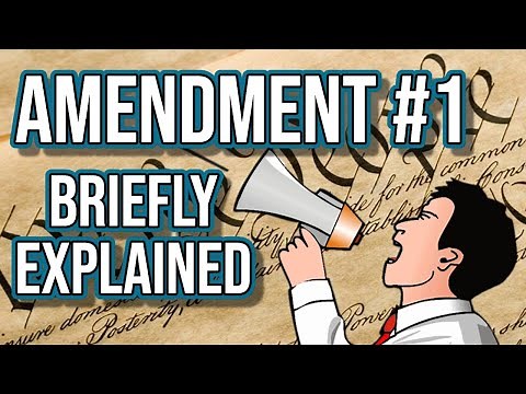 First Amendment Explained (U.S. Constitution Simplified)