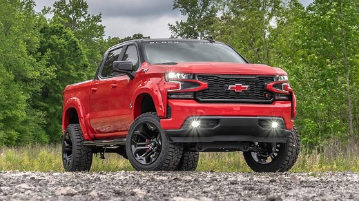 2021 Chevy Silverado "Black Widow" SCA Performance Shows Off 6.0-Inch Lift Kit