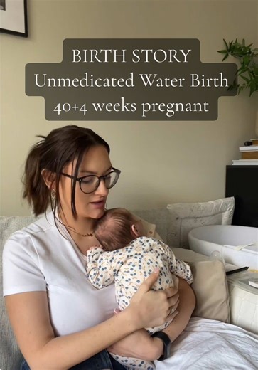 Unmedicated Water Birth: My Emotional Birth Story