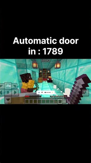 Minecraft automatic door | 16 Gamerz #minecraft #minecraftshorts #gaming #shorts