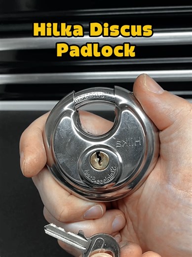 Hikla Discus Padlock #hilka #lockpicking #lockpick #padlock #locksmith