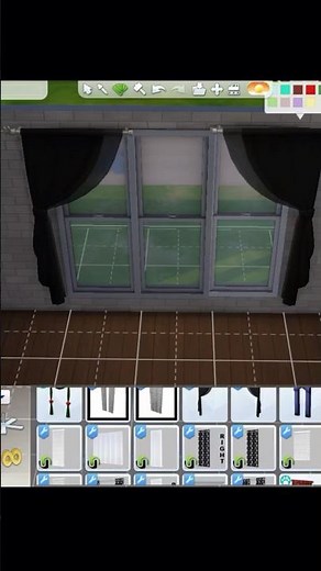 Sims 4 Base Game Curtains Recolor #sims4 #sims #thesims4 #cc #customcontent #recolor