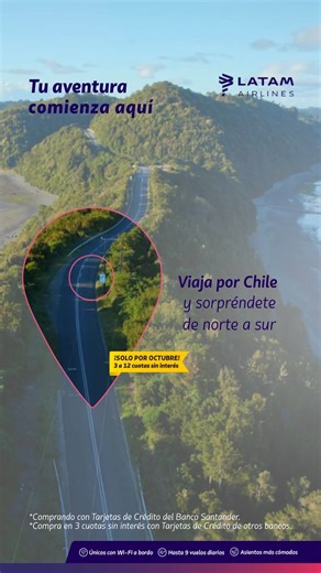 Deja de ver fotos y comienza tu próxima aventura por Chile. ¡Compra tus pasajes para viajar! | LATAM Airlines