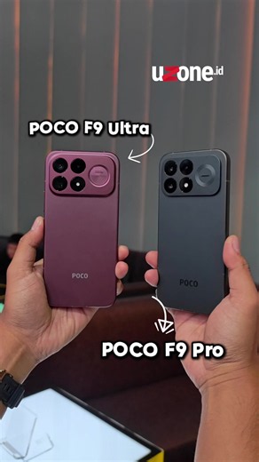 Poco F9 Pro dan F9 Ultra resmi juga di Indonesia. Keduanya dibekali spesifikasi ‘rata kanan’, mulai dari prosesor Snapdragon 8 Elite Gen 5, layar AMOLED 185Hz, hingga kamera 200 MP. Poco F9 Pro dan Ultra dengan RAM LPDDR5X serta penyimpanan UFS 4.1. Sementara untuk baterai, Poco F9 Ultra ditopang oleh baterai dengan kapasitas 8.050 mAh dan Poco F9 Pro 6.330 mAh yang mendukung fast charging 100W, wireless charging 50W, reverse charging 27W, serta reverse wireless charging 22,5W. Jadi kalian tim P