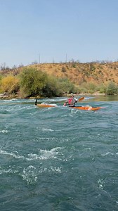 Found some good surf last week on the Sac River. The Stellar S-16 continues to impress me with its versatility. | Headwaters Kayak