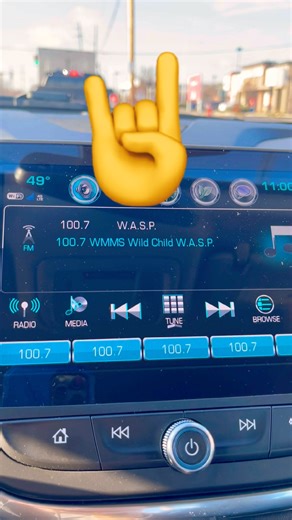Sunday afternoon metal surprise from 100.7 WMMS! #radio #cleveland #metal #heavymetal #wasp #band