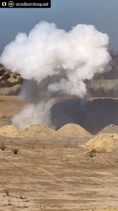 2.8K views · 44 reactions | Curious what the controlled disposal of explosive materials looked like? Checkout this video from our bomb squad 裡Thank you Orange County Health Care Agency, Orange County Fire Authority, and OC Waste & Recycling for supporting another successful disposal operation! | Orange County Sheriff's Department, CA | Facebook