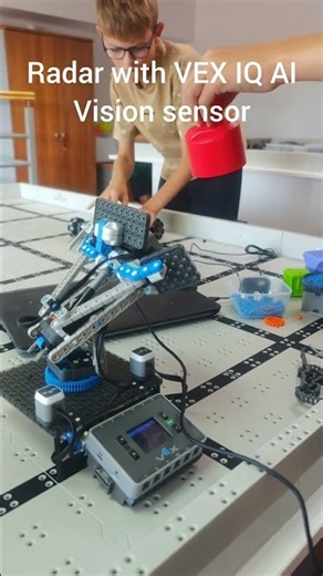 Radar with VEX IQ AI Vision Sensor #vexrobotics #robotech