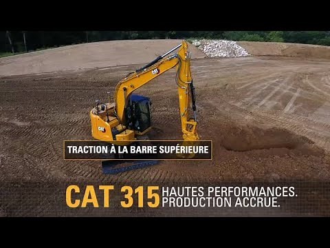 Découvrez les pelles hydrauliques Cat® 315 et 315 GC