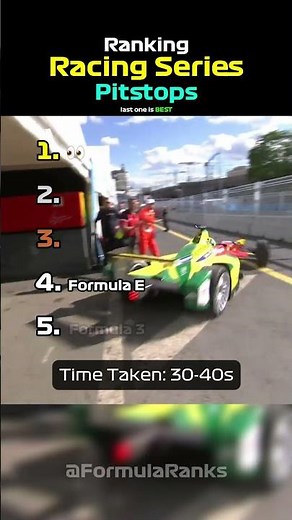 Ranking Racing Series Pitstops! 👀 ⚙️