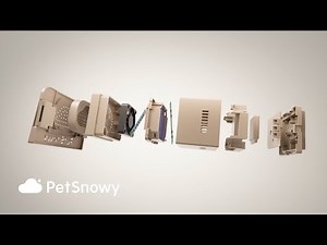 3-Stage Deodorization and TiO2 System in PetSnowy SNOW+ Self Cleaning Litter Box