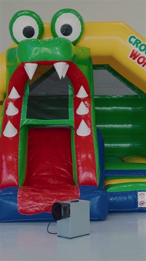 What power do I need for a bouncy castle?