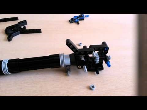Lego Technic Minigun Instruction