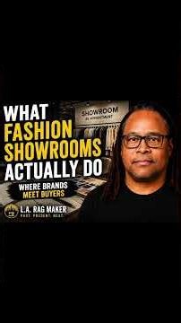 What Fashion Showrooms Actually Do