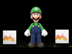 the luigi is burning, the burning of luigi