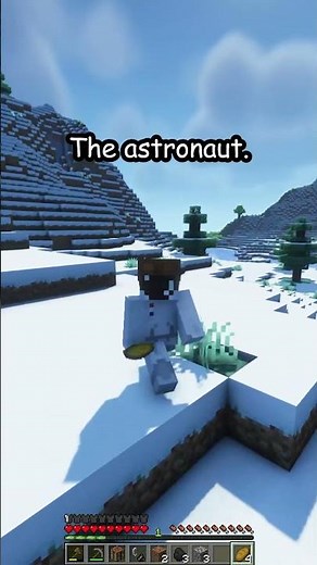 How did I get the Minecraft Astronaut skin