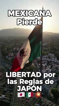 MEXICANA Pierde LIBERTAD por las Reglas de JAPÓN 🇯🇵😰🇲🇽💥#mexico #japon
