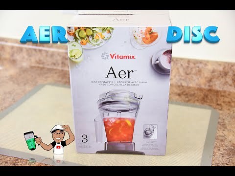 ALL NEW Vitamix AER DISC Container w/Recipes!